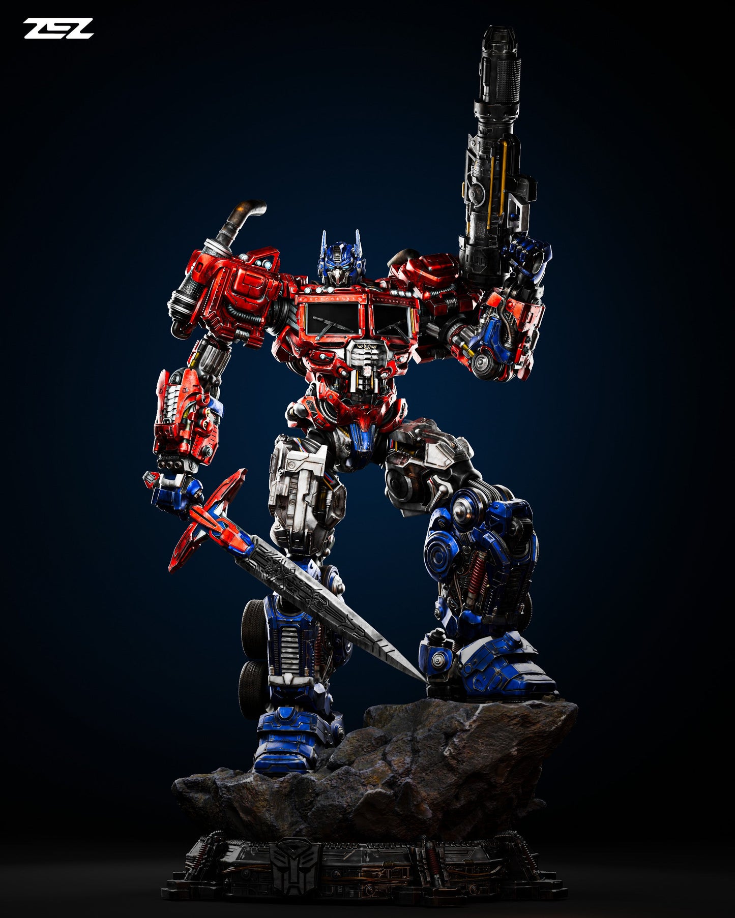 Transformers Statue - Optimus Prime (1:18 Scale & Bust)