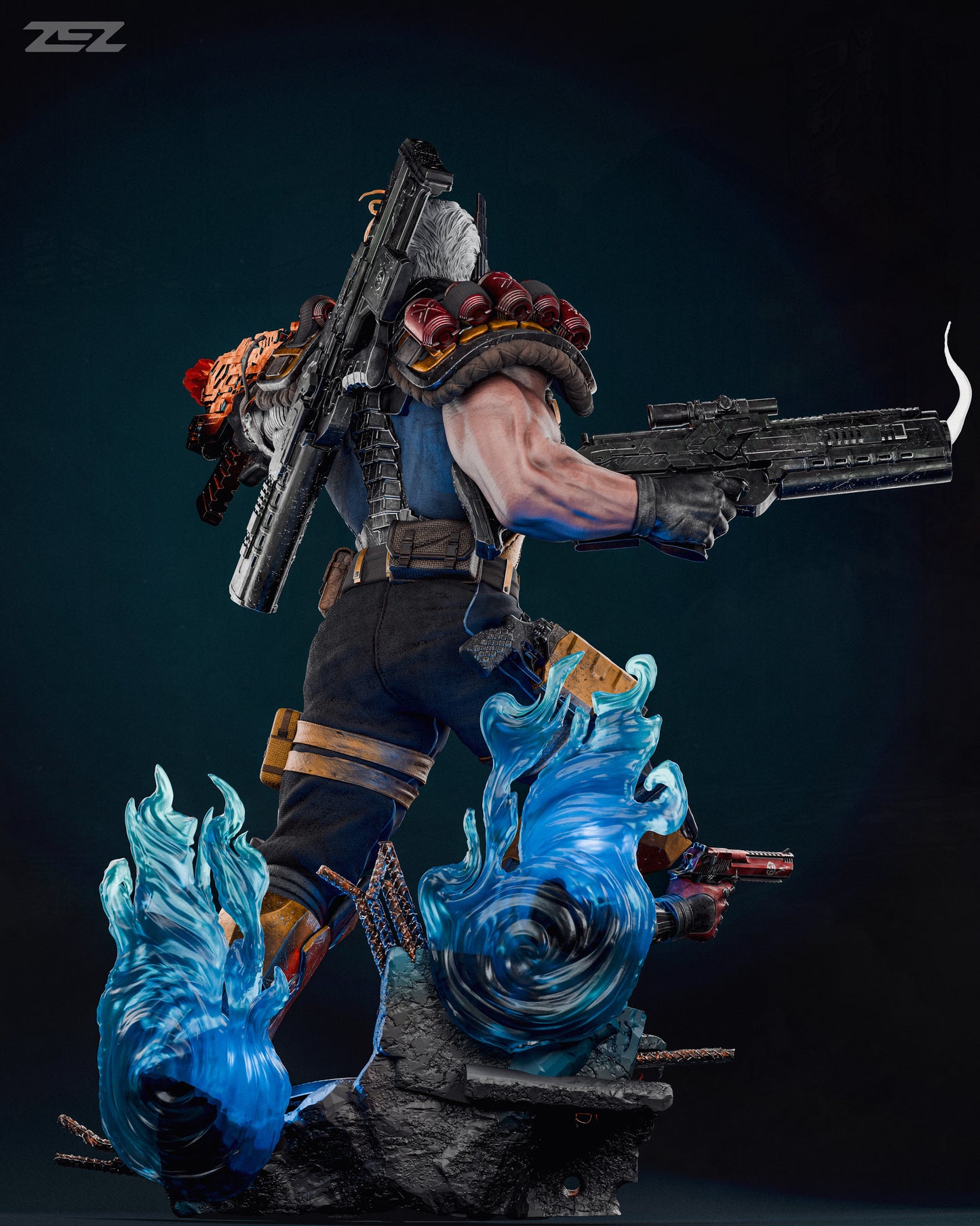 Marvel Comics Statue - Cable (1:6 Scale)