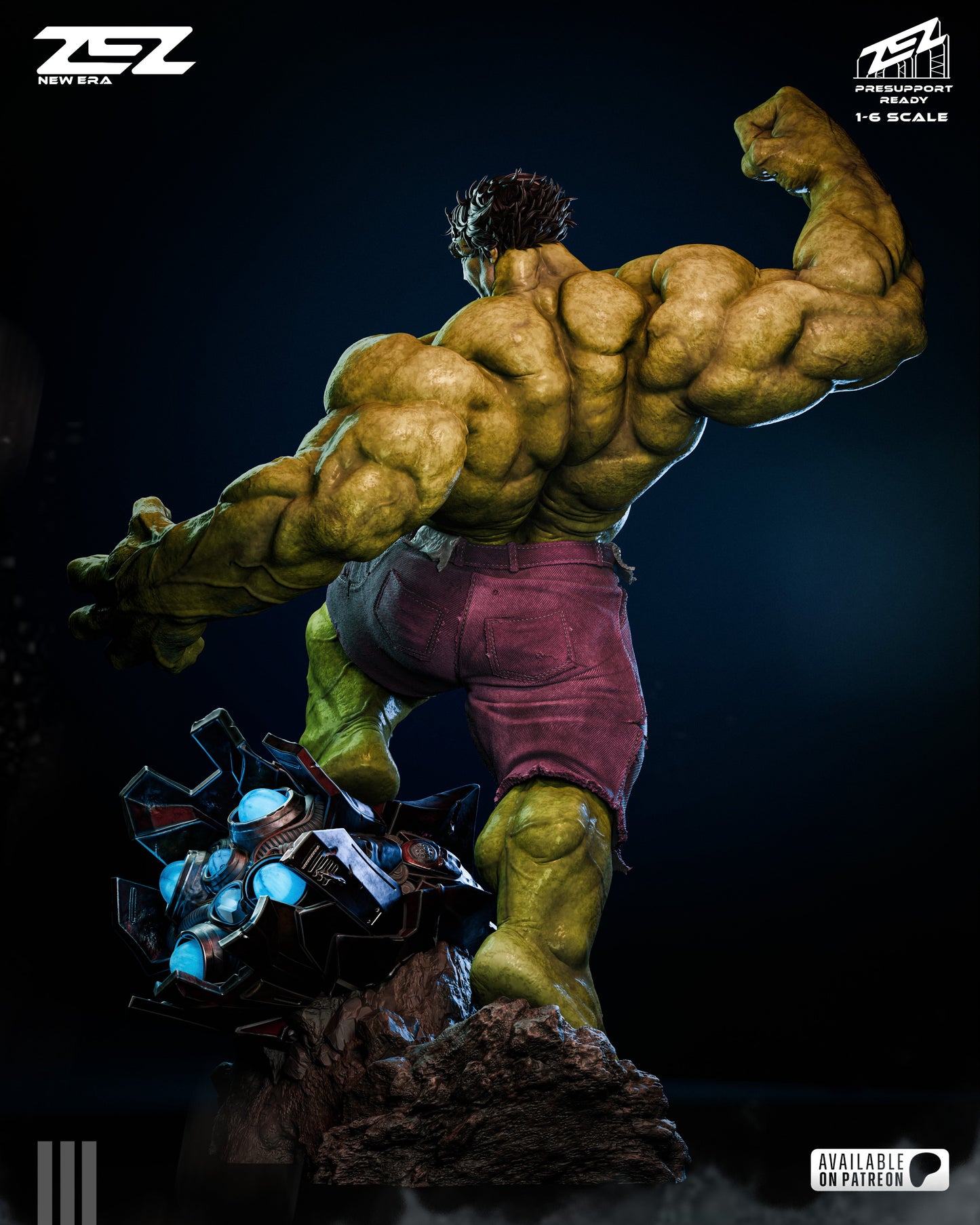 Marvel Comics Statue - The Hulk (1:6 Scale & Bust)
