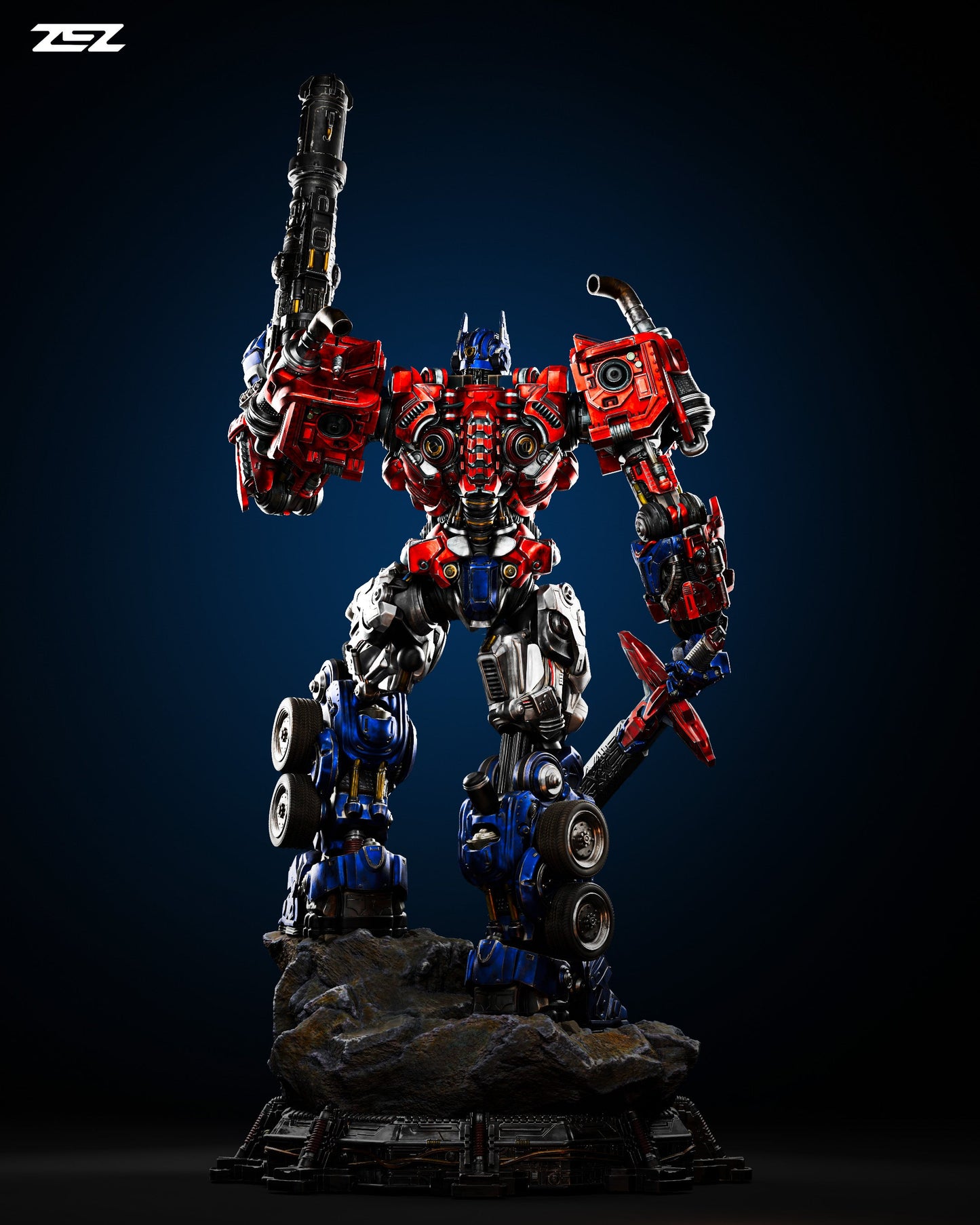 Transformers Statue - Optimus Prime (1:18 Scale & Bust)