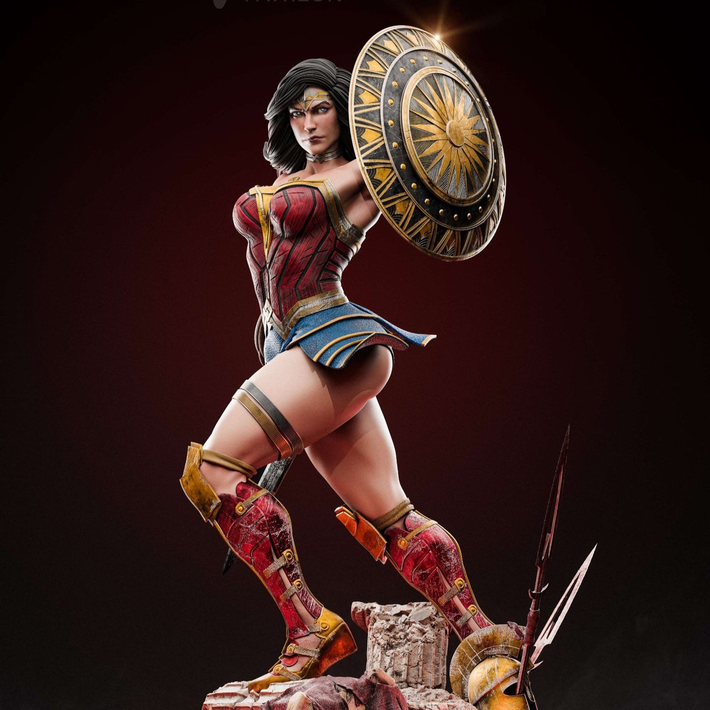 DC Comics Statue - Wonder Woman (1:4 Scale & Bust)