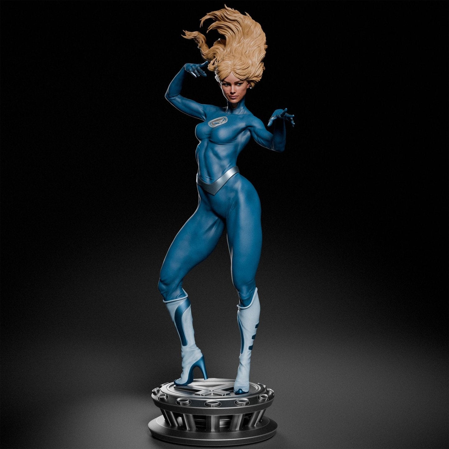 Marvel Comics Statue - Invisible Woman (1:6, 1:9 Scale & Bust, NSFW)