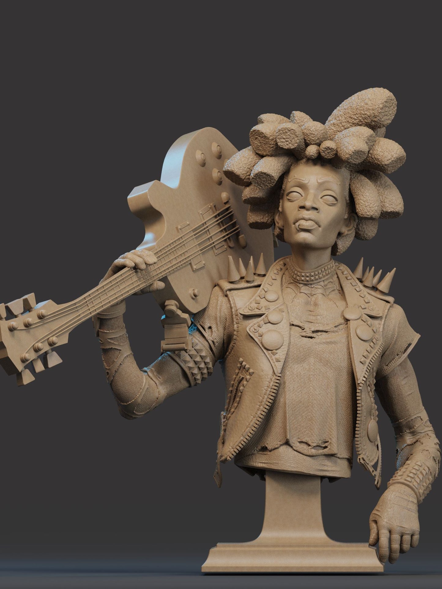 Marvel Comics Statue - Spider Punk (1:6 & 1:9 Scale & Bust)