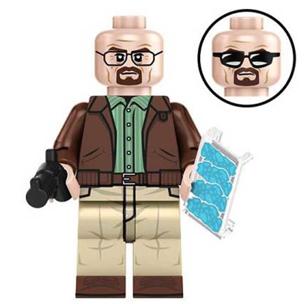 TV Lego Custom Minifigure - Breaking Bad Walter White Heisenberg 2