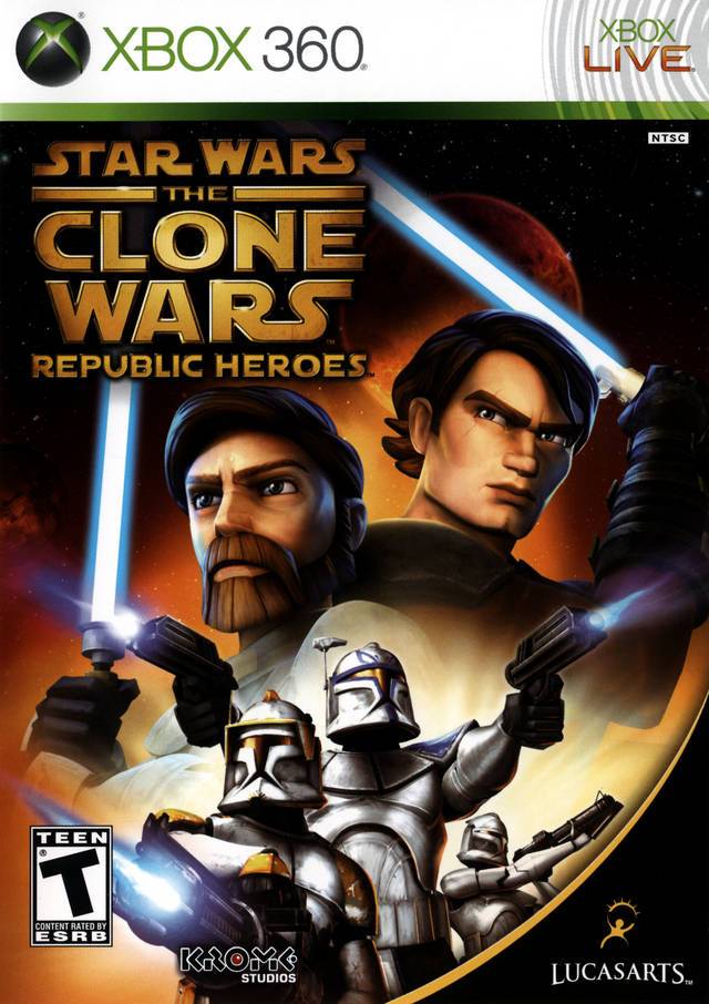 Star Wars Video Game - Clone Wars: Republic Heroes (Xbox 360)