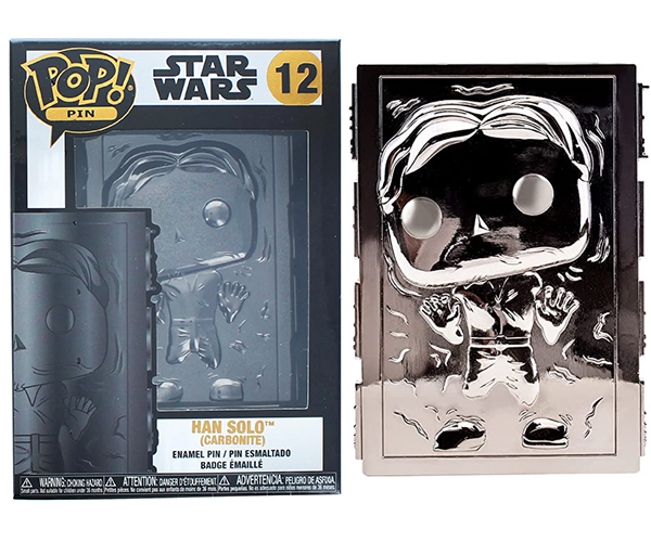 Star Wars Funko Enamel Pin - Han Solo (Carbonite)