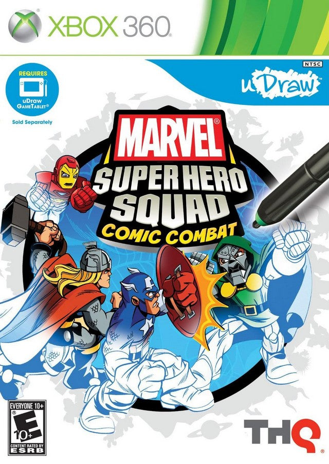 Marvel Video Game - uDraw Marvel Super Hero Squad: Comic Combat (Xbox 360)
