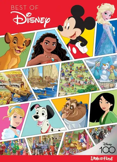 Disney HC Book - Best of Disney Look and Find