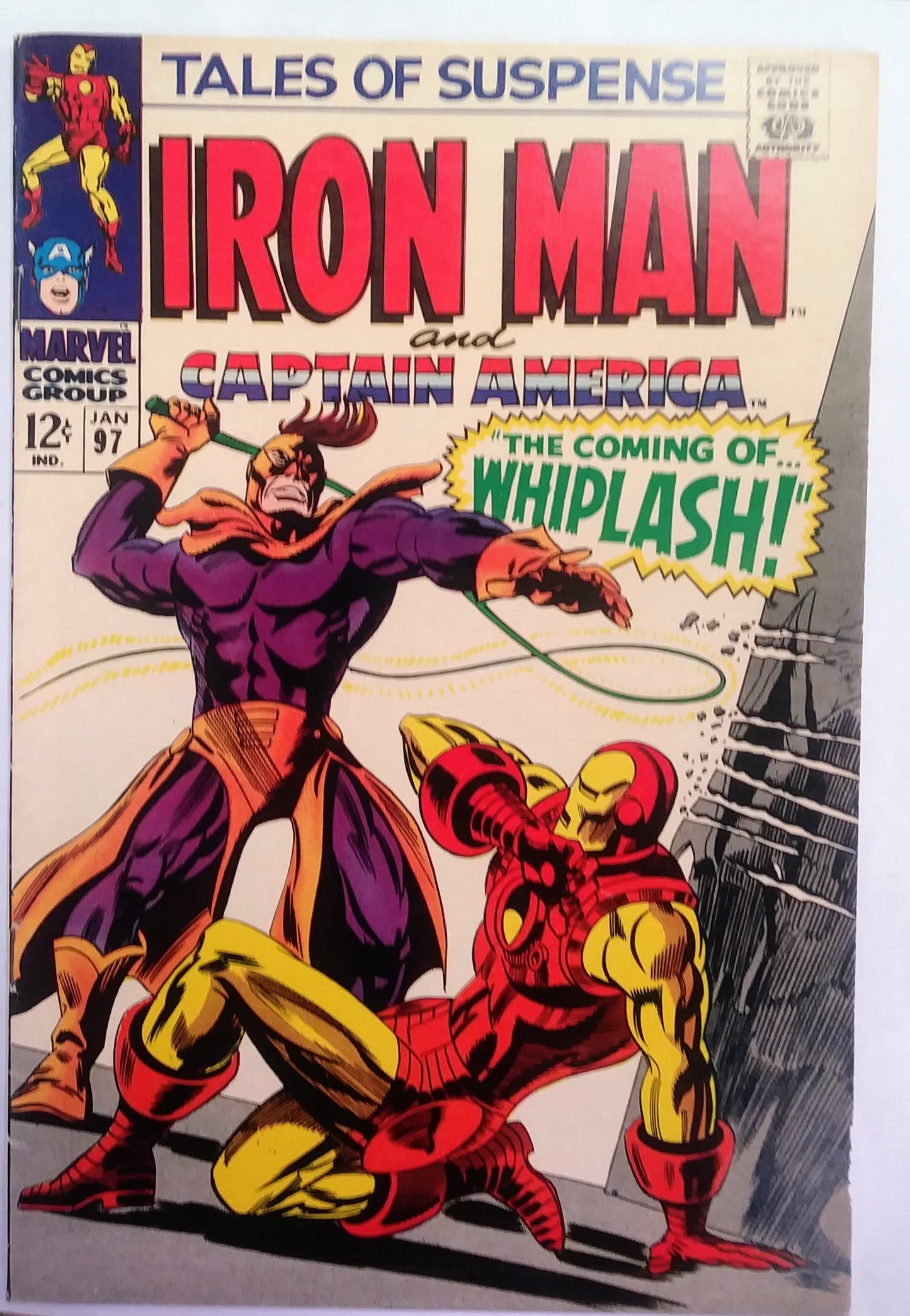 Tales of Suspense #097, Marvel Comics (January 1968, FN+)