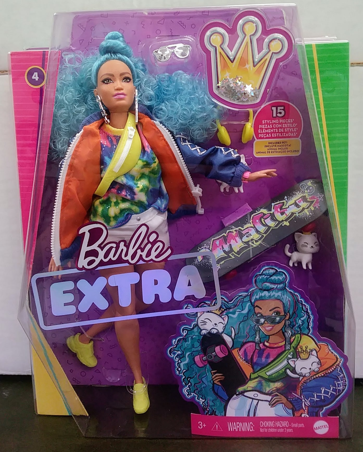 Barbie Extra Doll #04 (GRN30)