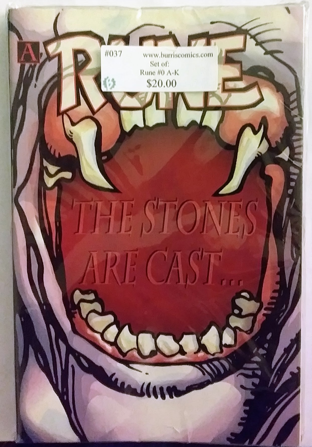 Comic Book Set: Rune #0 A-K, Malibu Comics