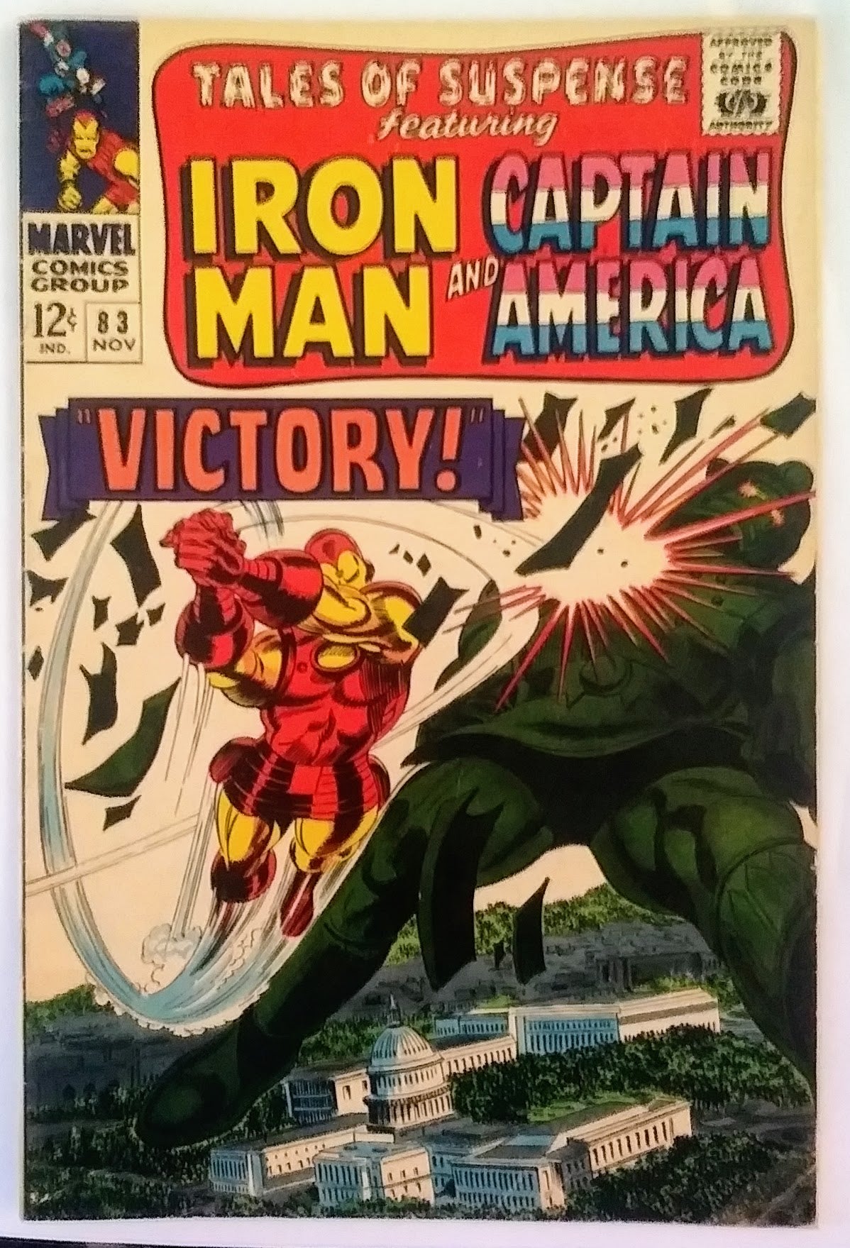 Tales of Suspense #083, Marvel Comics (November 1966, GD/VG)