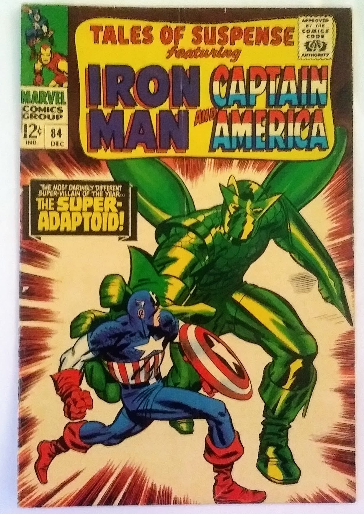 Tales of Suspense #084, Marvel Comics (December 1966, GD+)