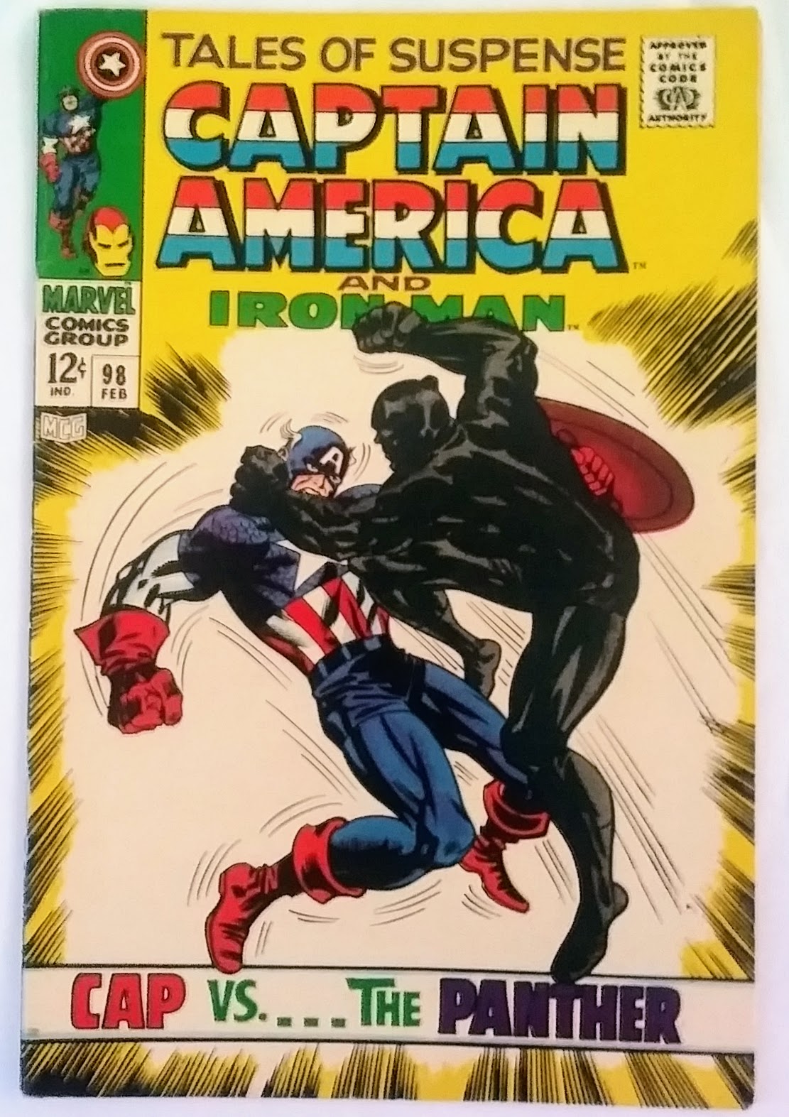 Tales of Suspense #098, Marvel Comics (February 1968, VG)