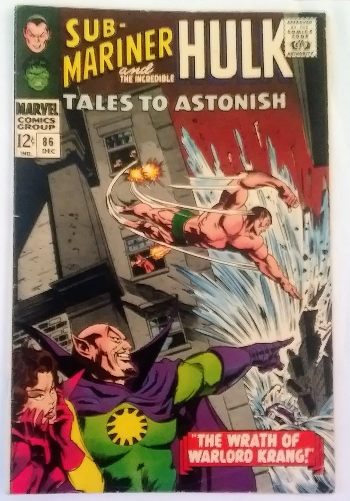 Tales to Astonish #086, Marvel Comics (December 1966, VG-)