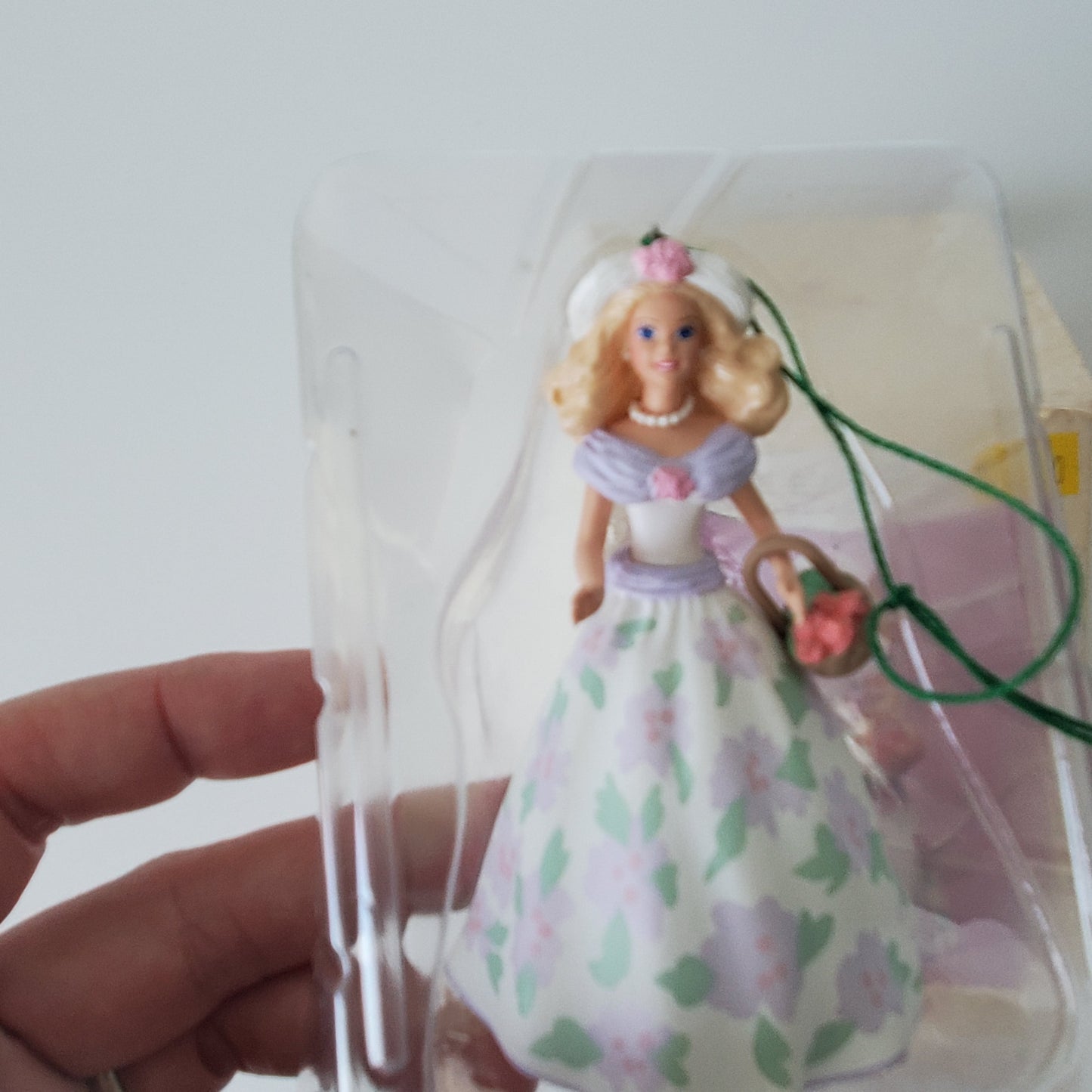 Barbie Ornament - 1995 Hallmark Barbie Springtime Barbie Ornament