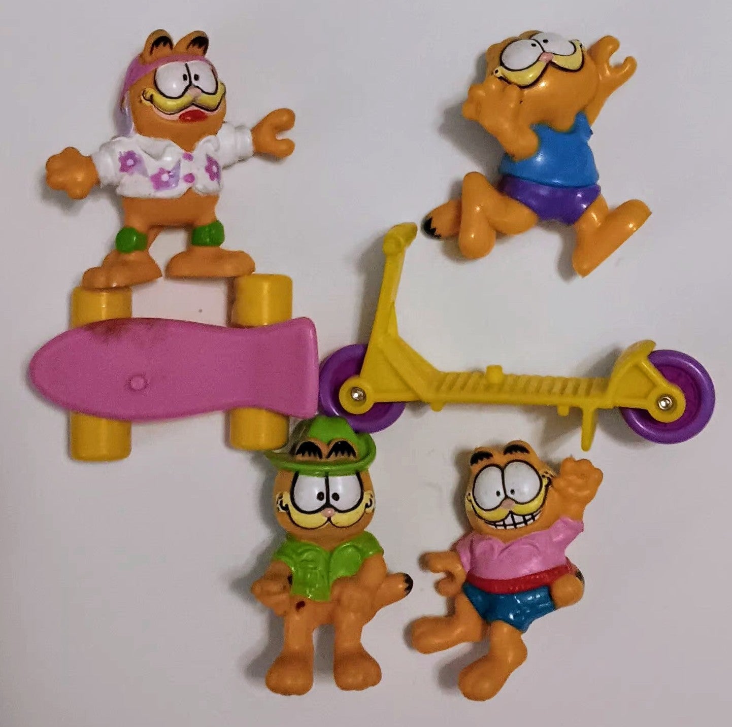 McDonald's Happy Meal toy set - Garfield