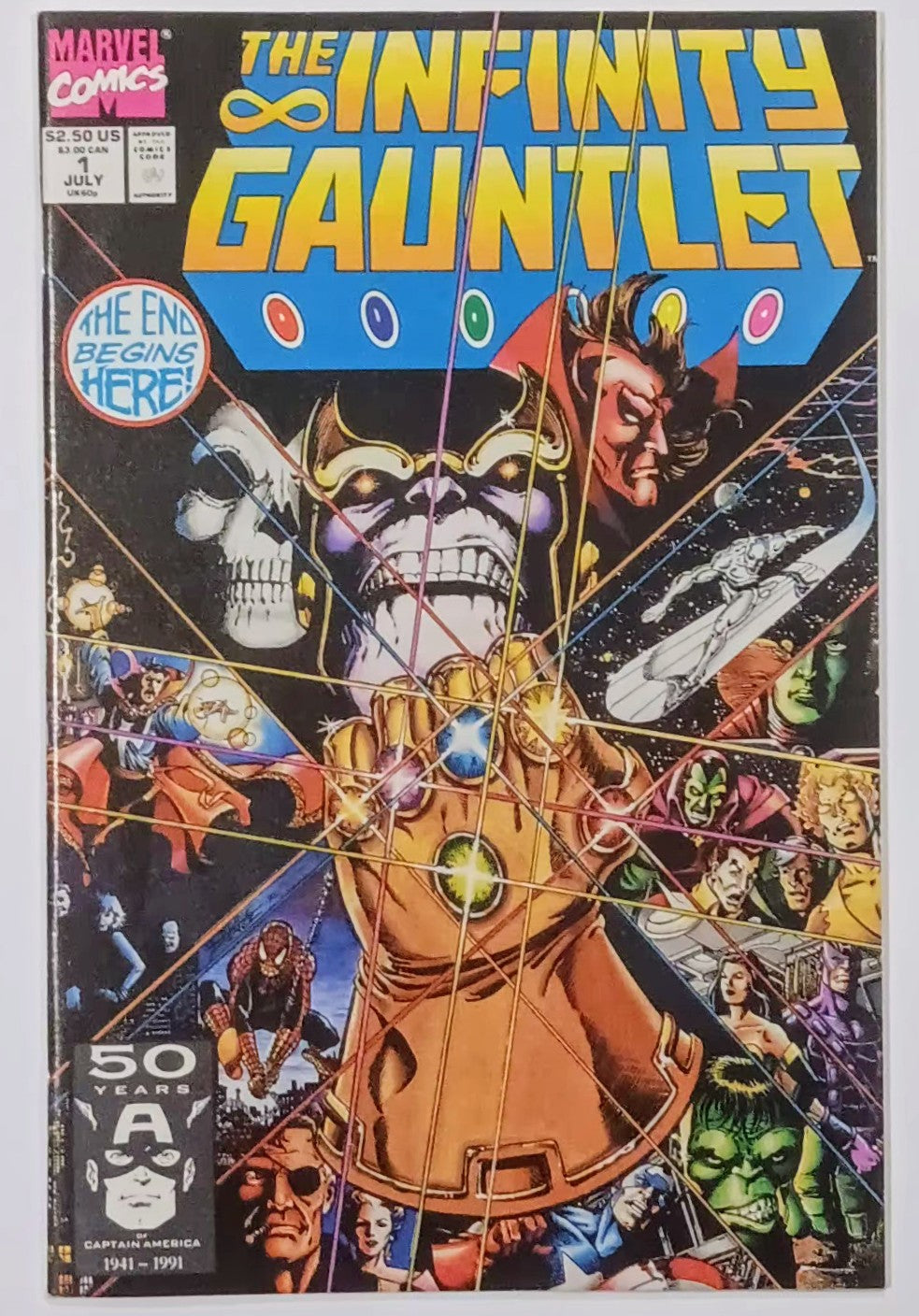 Marvel Comics: Infinity Gauntlet #1