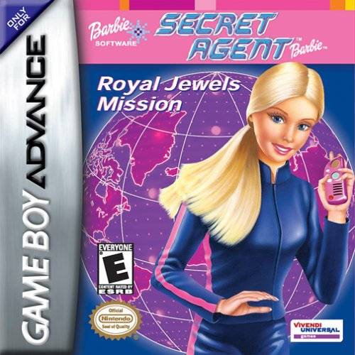 Barbie Video Game - Secret Agent Barbie: Royal Jewels Mission (Gameboy Advance)
