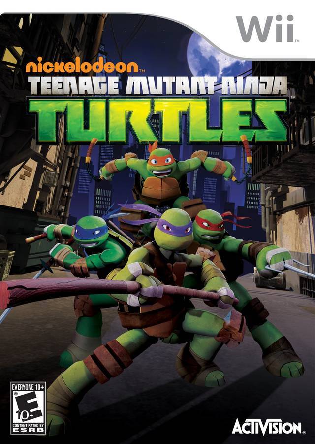 TMNT Video Game - Nickelodeon Teenage Mutant Ninja Turtles (Wii)