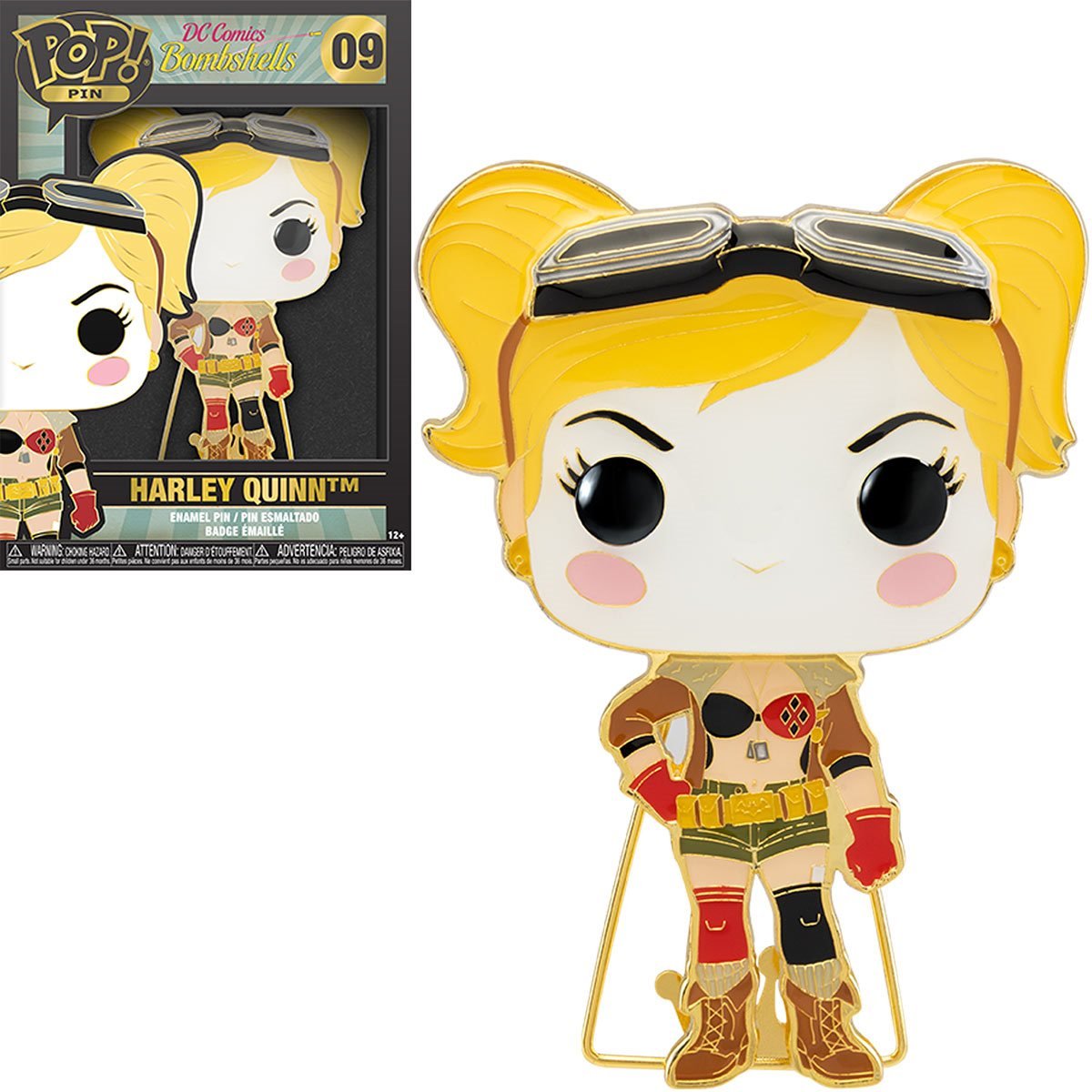 DC Funko Enamel Pin - Harley Quinn