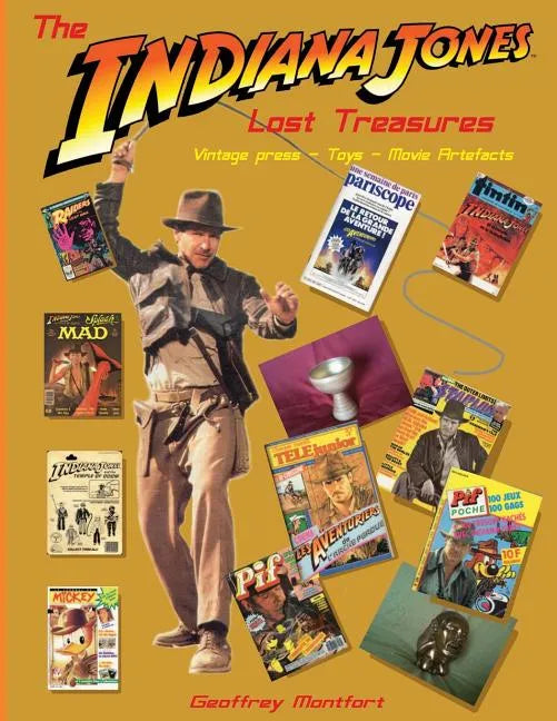 Indiana Jones Paperback Book - Indiana Jones Lost Treasures