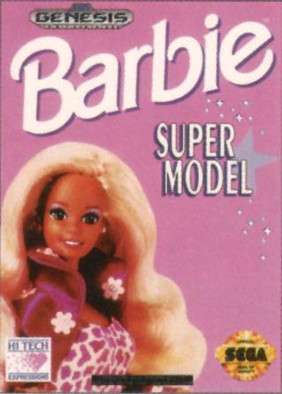 Barbie Video Game - Barbie Super Model (Sega Genesis)