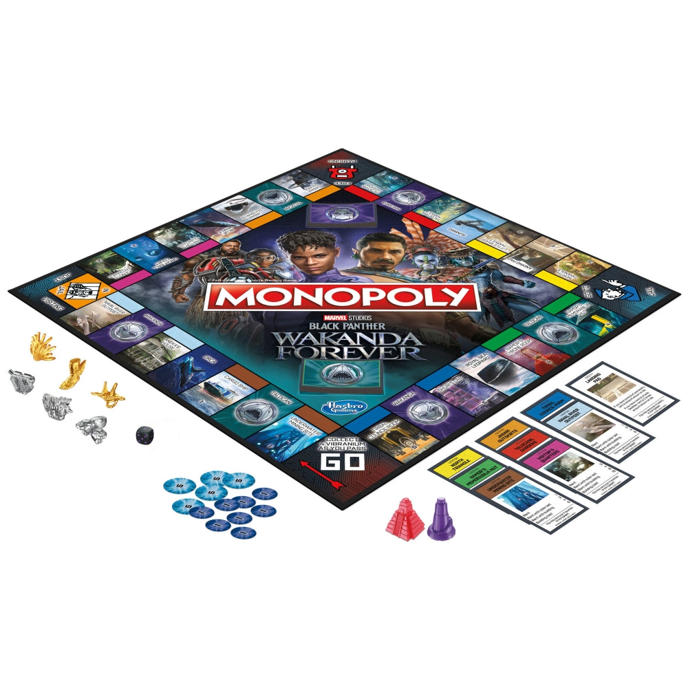 Marvel Monopoly: Black Panther - Wakanda Forever