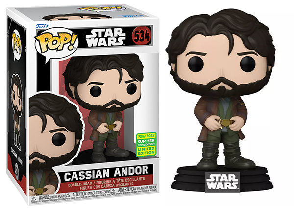 Star Wars Funko Pop! - Cassian Andor ((2022 Summer Convention Exclusive)