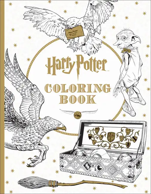 Harry Potter Paperback Book - Harry Potter Coloring Book