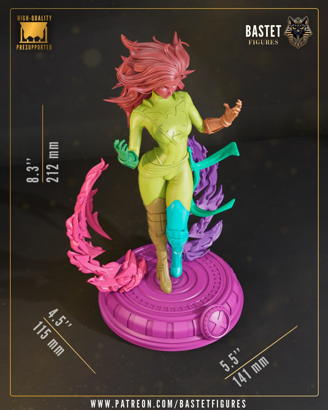 Marvel Comics Statue - Dark Phoenix (1:8 Scale & Bust)