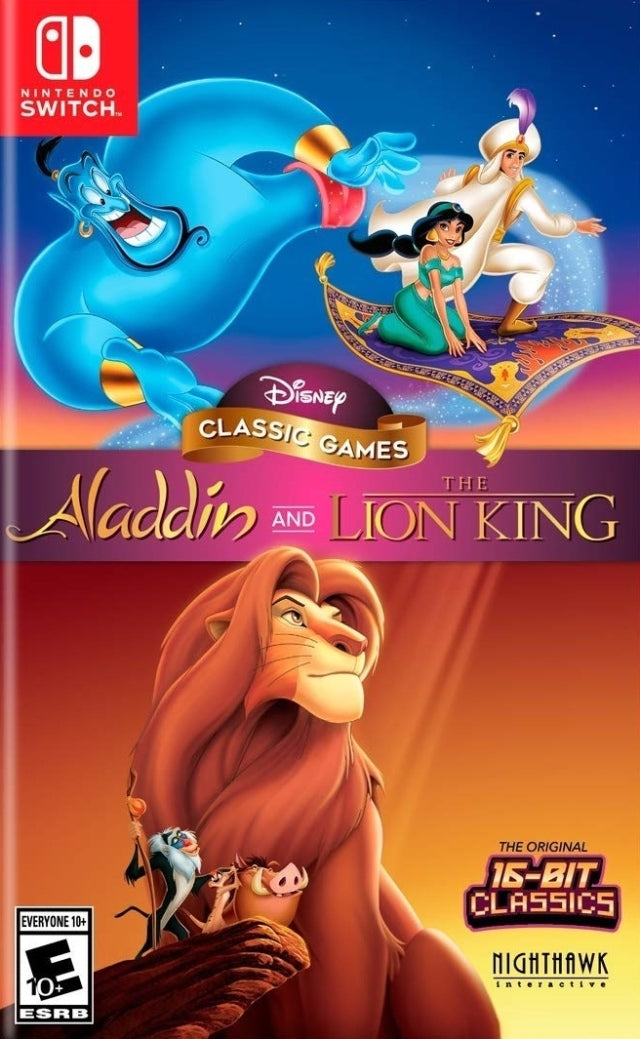 Disney Video Game - Aladdin And The Lion King (Nintendo Switch)