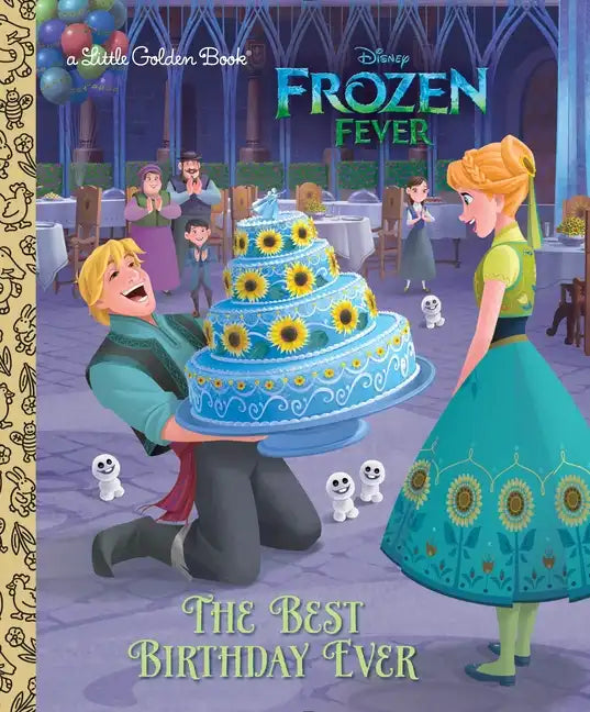 Disney Little Golden Book - The Best Birthday Ever (Frozen)