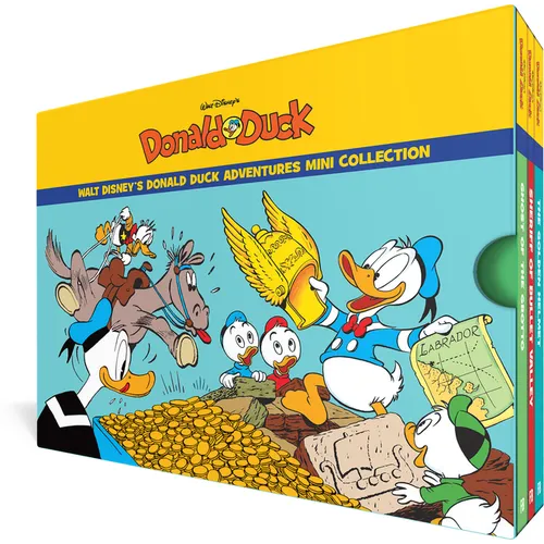 Disney Paperback Book - Walt Disney's Donald Duck Adventures Mini Collection