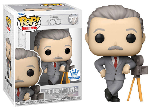 Disney Funko Pop! - Walt Disney w/ Camera (Funko Shop Exclusive)
