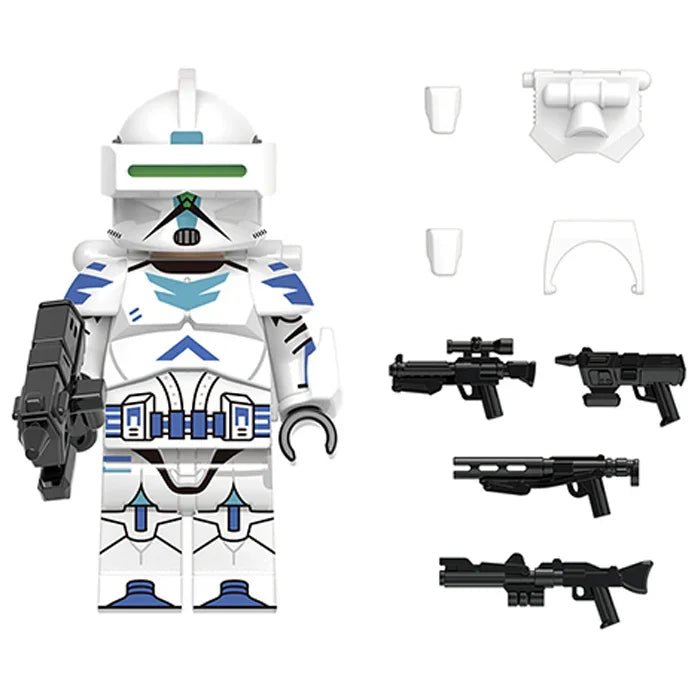 Star Wars Lego Custom Minifigure - 798th Legion Aerial Recon Trooper