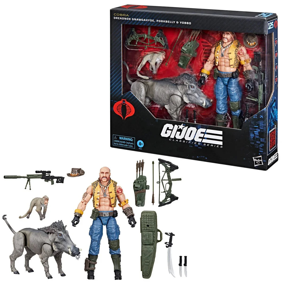 G.I. Joe Classified Series 6-Inch Action Figure - Dreadnok Gnawgahyde