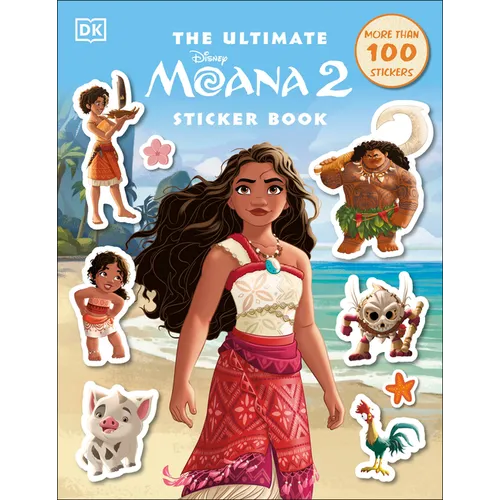 Disney Paperback - Moana 2 Ultimate Sticker Book