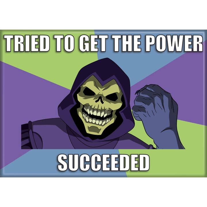 Masters of the Universe Skeletor Succeeded Magnet