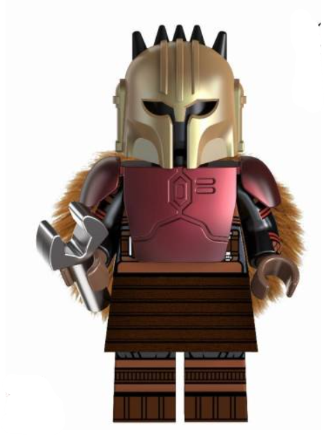 Star Wars Lego Custom Minifigure - The Armorer (Mandalorian)