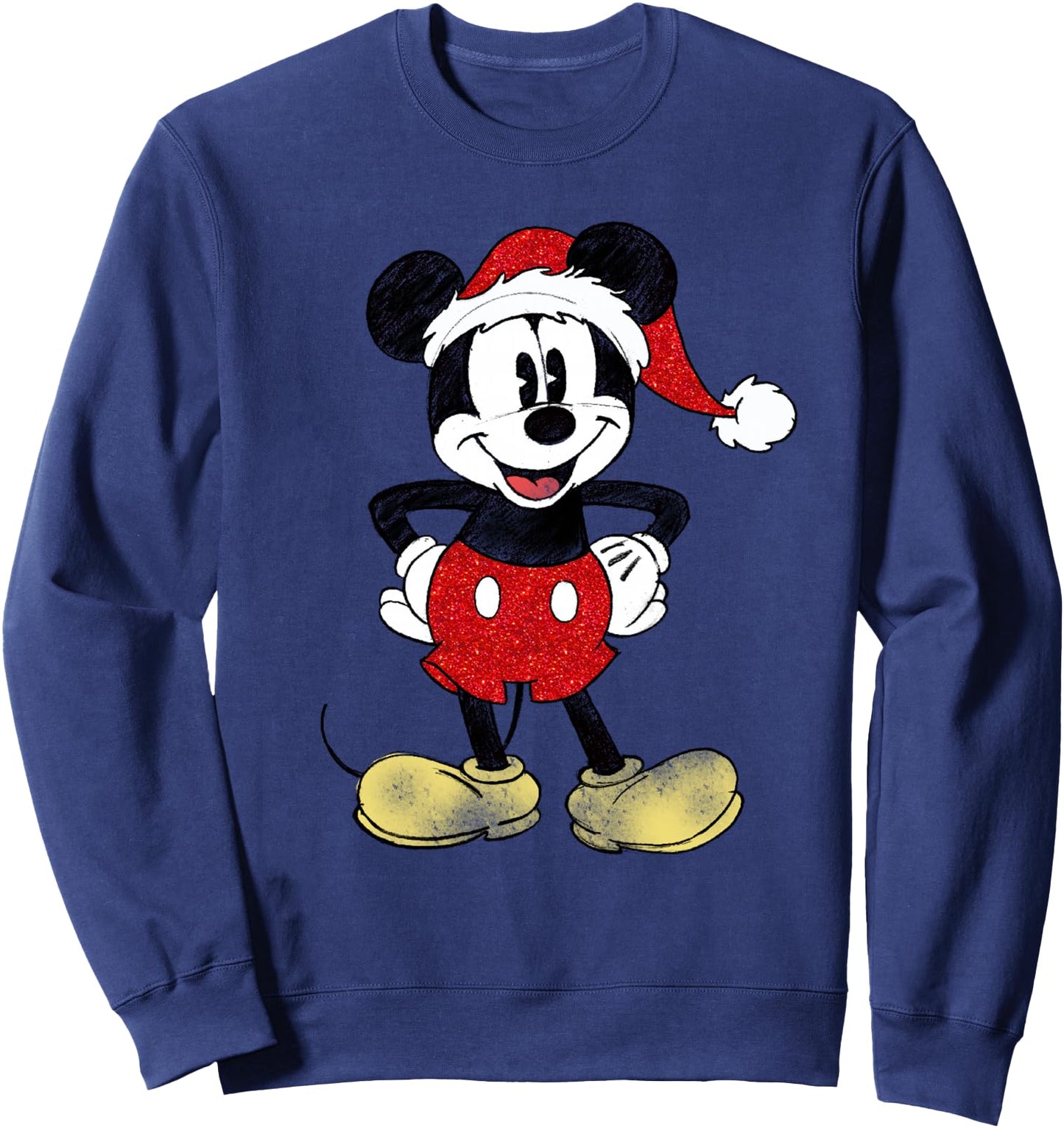 Disney Sweatshirt - Santa Mickey Mouse