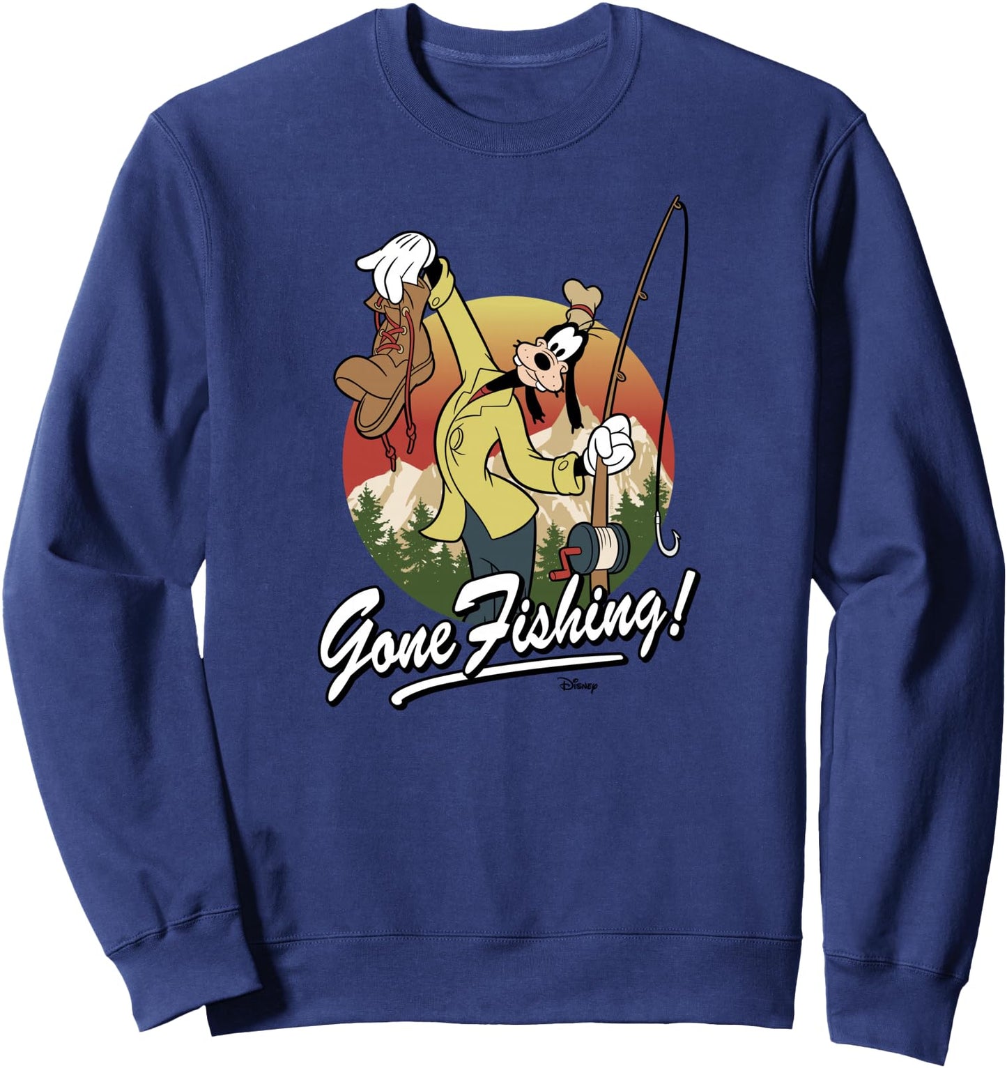 Disney Sweatshirt - Goofy Gone Fishing!