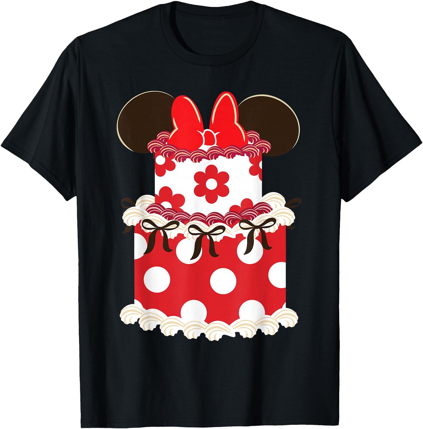 Disney T-Shirt - Minnie Mouse Birthday Cake Birthday Party Gift