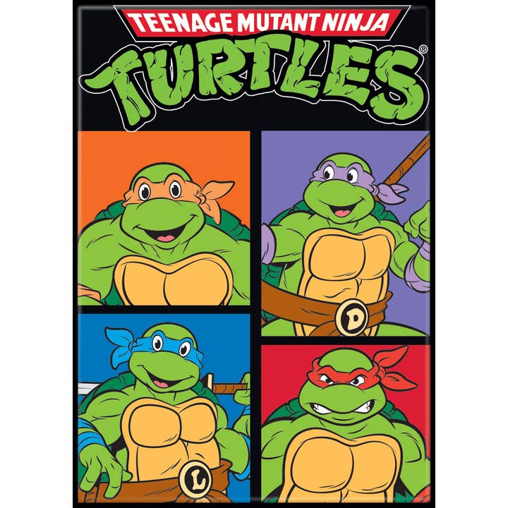 TMNT Logo Team Magnet