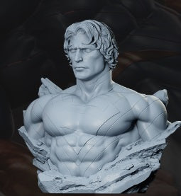 DC Comics Statue - Absolute Superman (1:6 Scale & Bust)