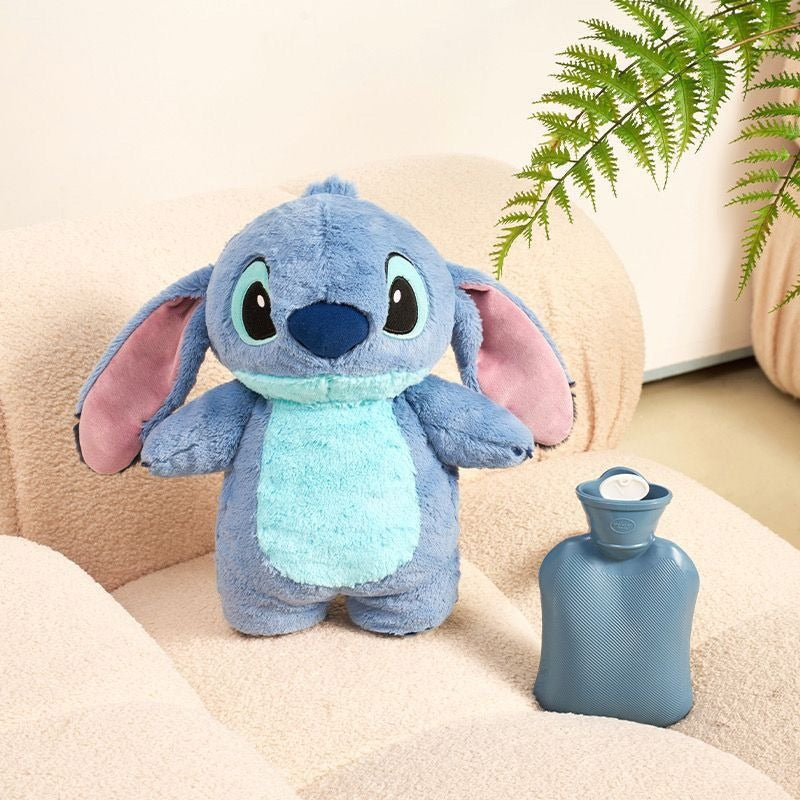 Disney Stitch plush hand warmer with hot water bottle - Select Figures