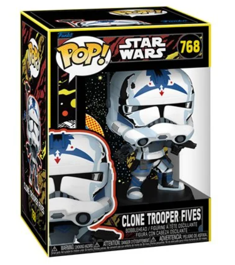 Star Wars Funko Pop! - Clone Trooper Fives (The Clone Wars)
