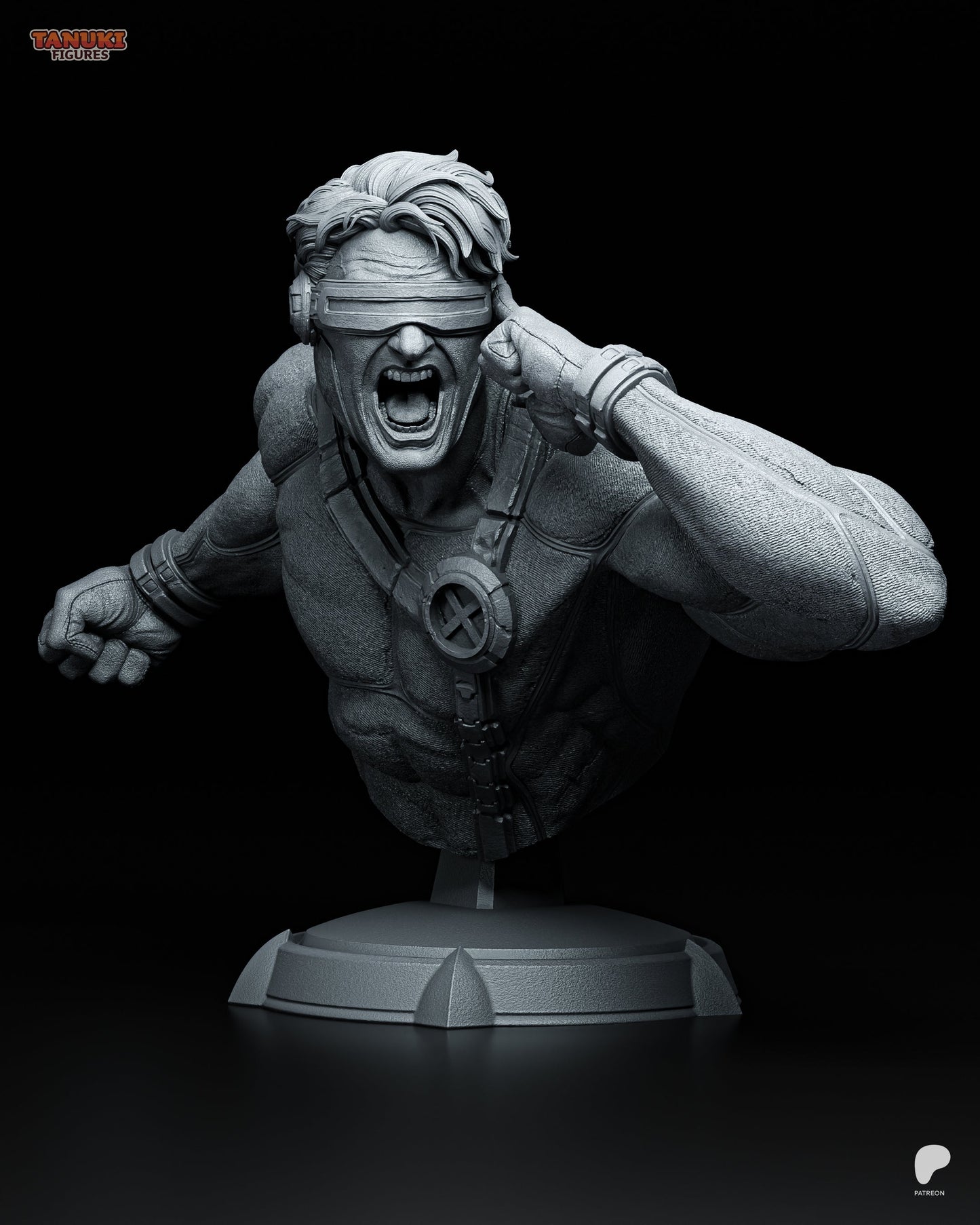 Marvel Comics Statue - Cyclops by Tanuki Figures (1:6 Scale & Bust)