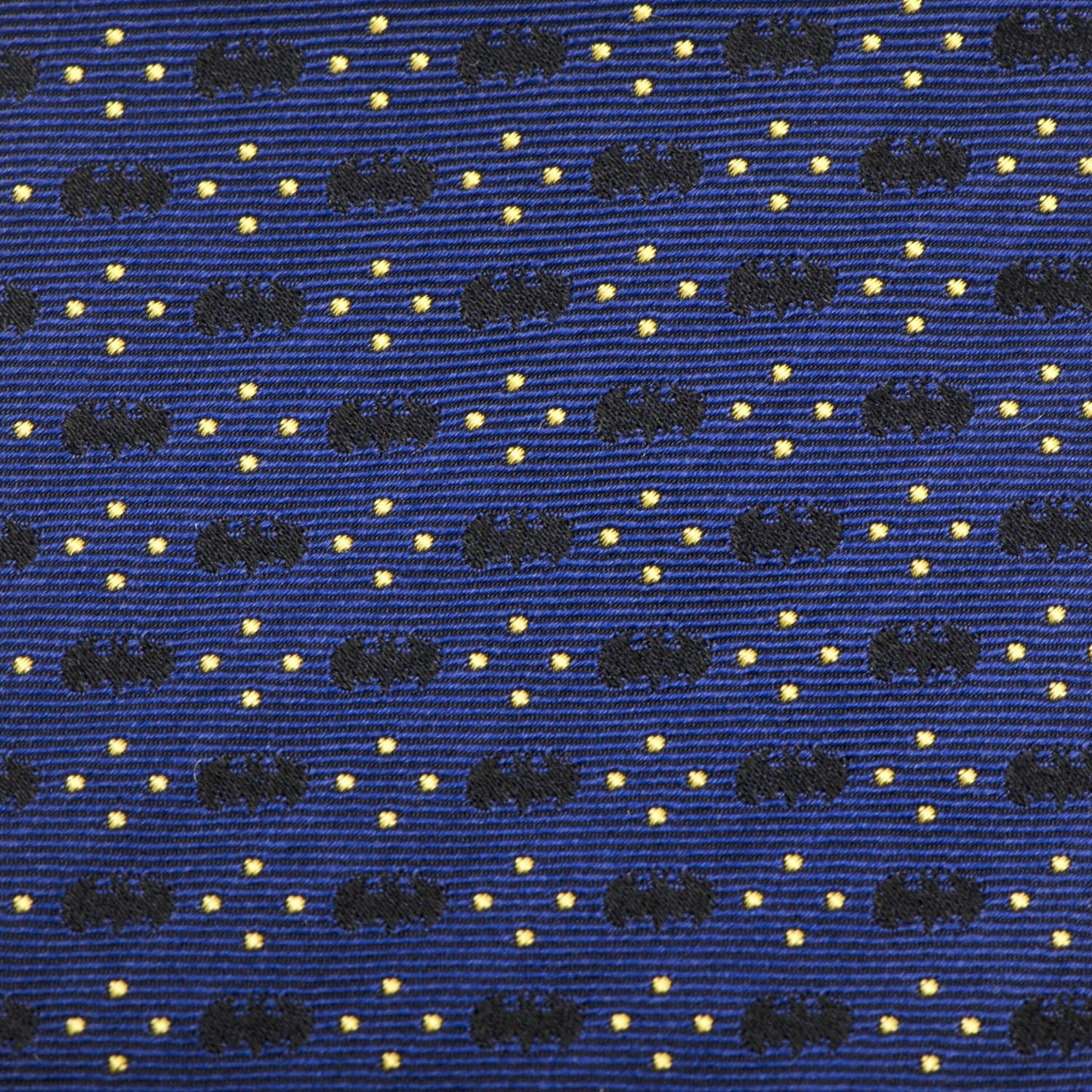 Batman Icon Diamond Dot Navy Mens Tie