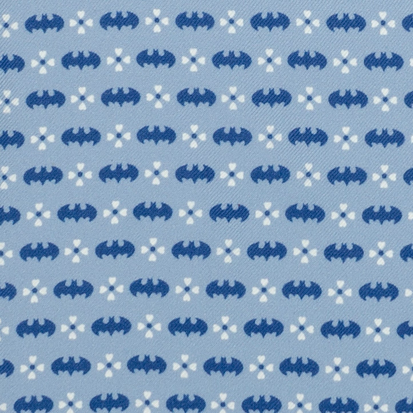 Batman Multi Motif Blue Pocket Square